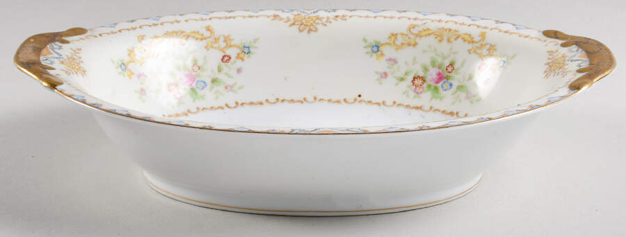 KON73 10" Oval Vegetable Bowl by Kongo-1