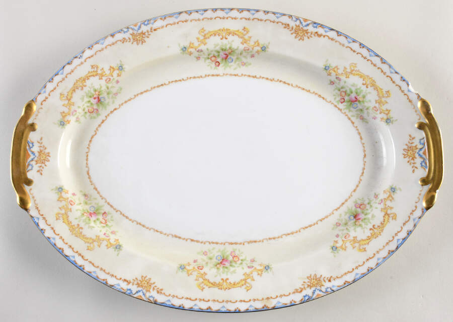 KON73 16" Oval Serving Platter by Kongo-1