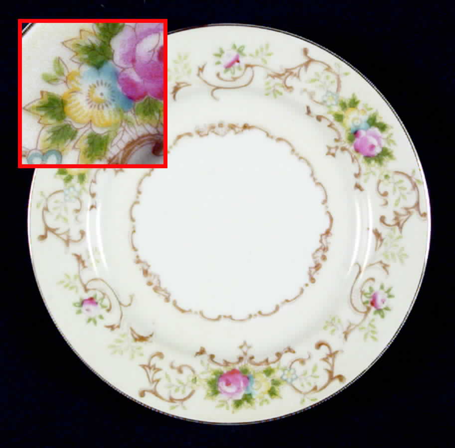 KON74 Bread & Butter Plate by Kongo-1