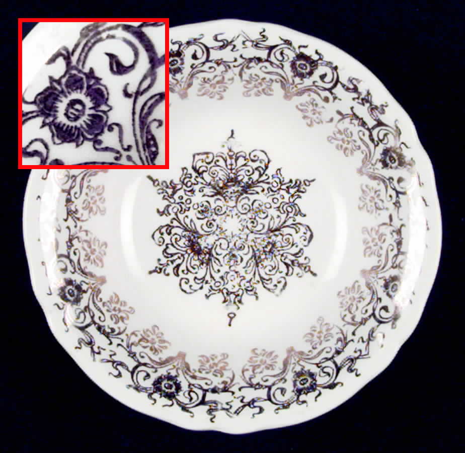 KNO463 Fruit/Dessert (Sauce) Bowl by Edwin Knowles-1