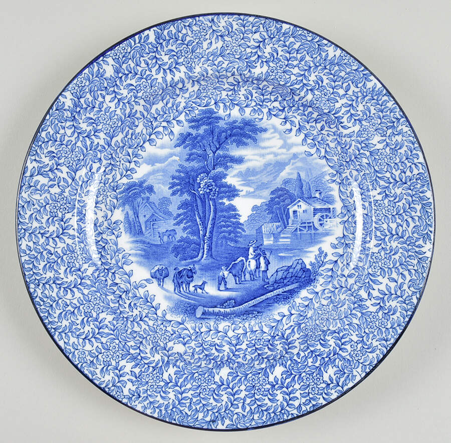 Ye Olde Dinner Plate by James Kent (England)-1