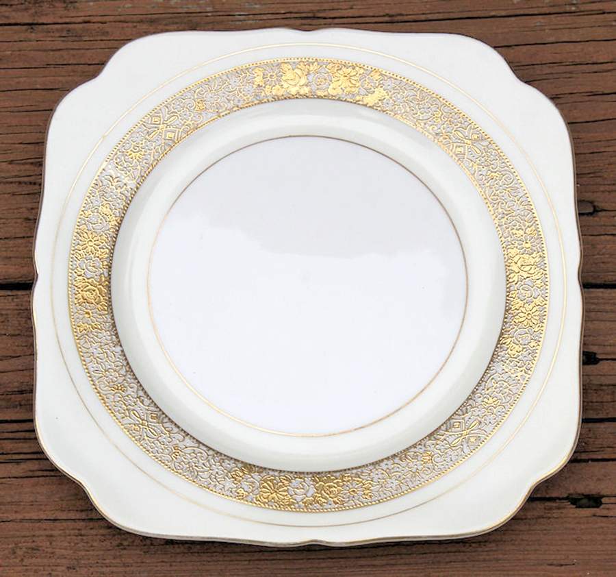 KON78 Square Salad Plate by Kongo-1