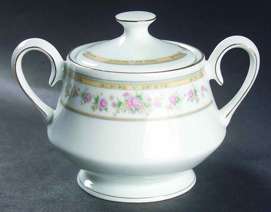 KSA2 Sugar Bowl & Lid by Kentfield & Sawyer-1