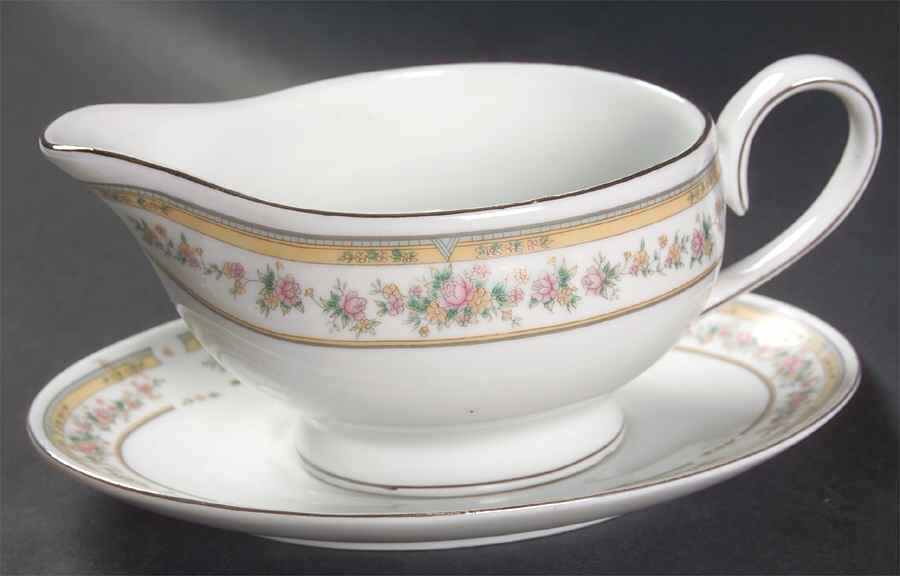 KSA2 Gravy Boat & Underplate by Kentfield & Sawyer-1