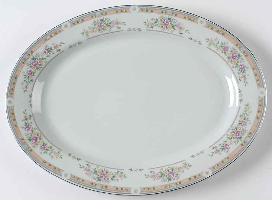 KSA2 14" Oval Serving Platter by Kentfield & Sawyer-1