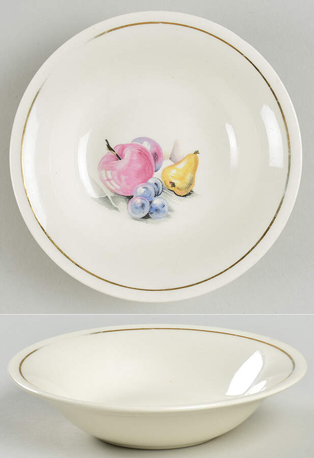 KNO472 Fruit/Dessert (Sauce) Bowl by Edwin Knowles-1