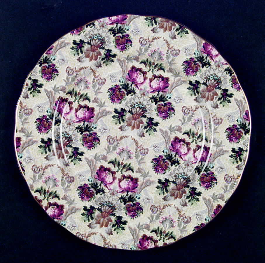 KNT15 Dinner Plate by James Kent (England)-1