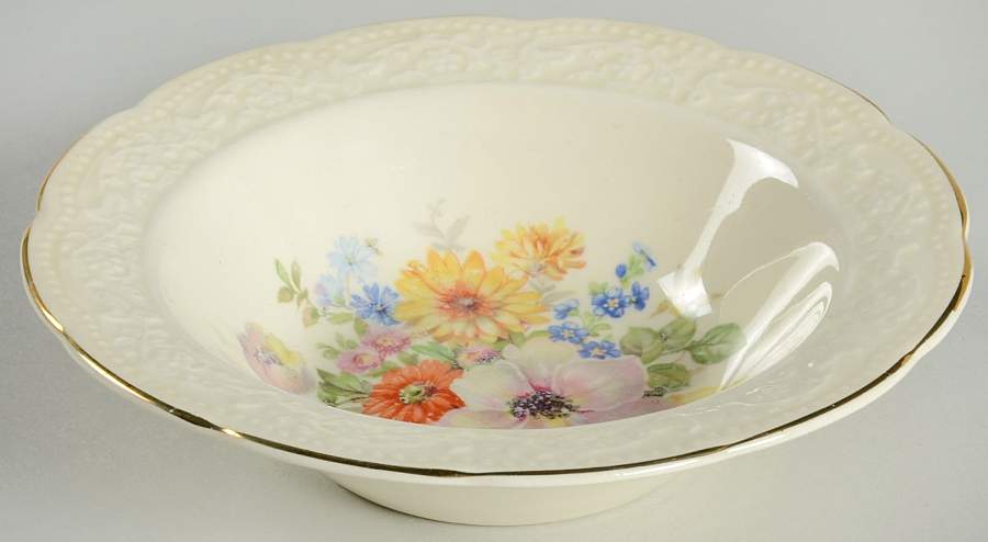 Betty Pepper Rim Fruit/Dessert (Sauce) Bowl by Edwin Knowles-1