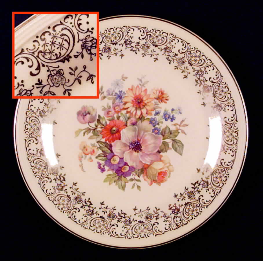 KNO477 Salad Plate by Edwin Knowles-1