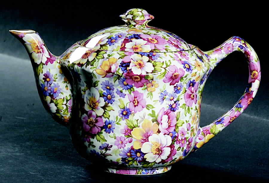 Dubarry (Granville, New, Globe Backstamp) Granville Teapot & Lid by James Kent (England)-1