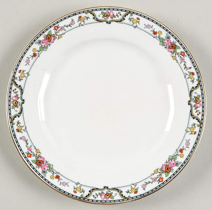 KNO485 Salad Plate by Edwin Knowles-1