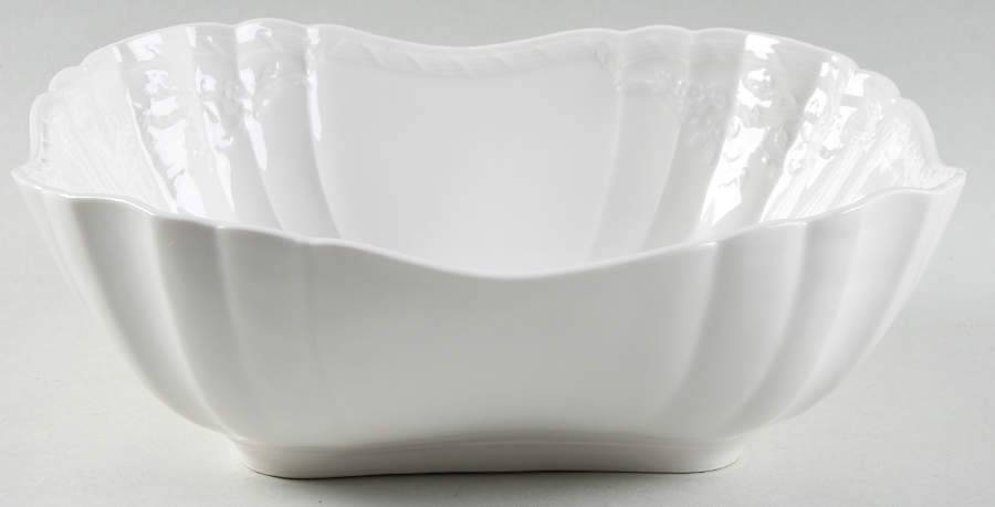 Rocaille 9" Square Vegetable Bowl by KPM-1