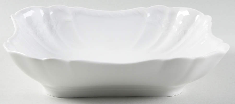 Rocaille 8" Square Vegetable Bowl by KPM-1