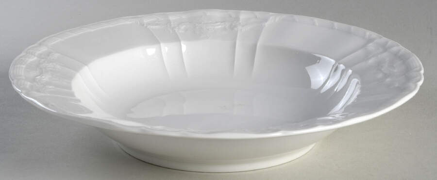 Rocaille Large Rim Soup Bowl by KPM-1