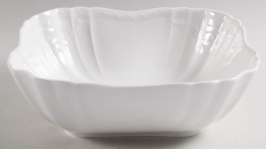 Rocaille 8" Square Vegetable Bowl by KPM-1