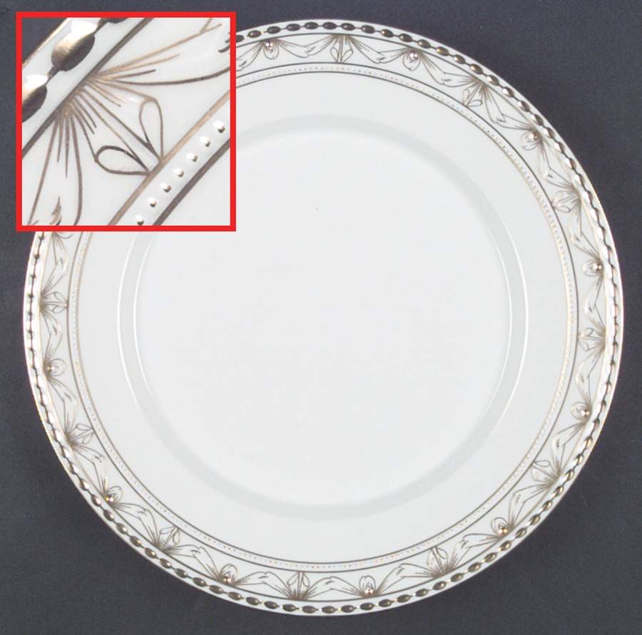 Decor 19 Dinner Plate by KPM-1
