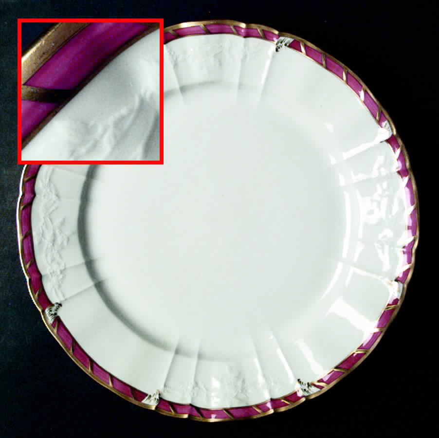 Decor 20 (Rocaille Shape) Dinner Plate by KPM-1