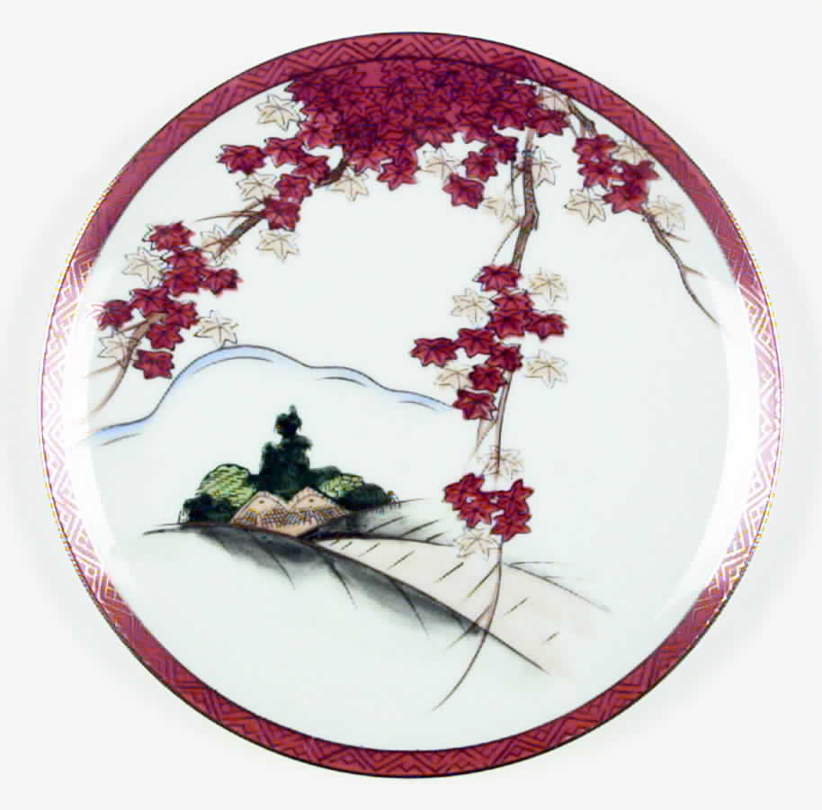 KUT71 Salad Plate by Kutani-1