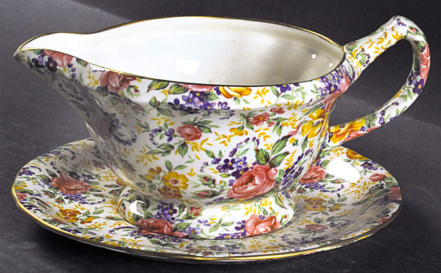 Rosalynde(Granville, New, Globestp) Granville Gravy & Underplate by James Kent (England)-1