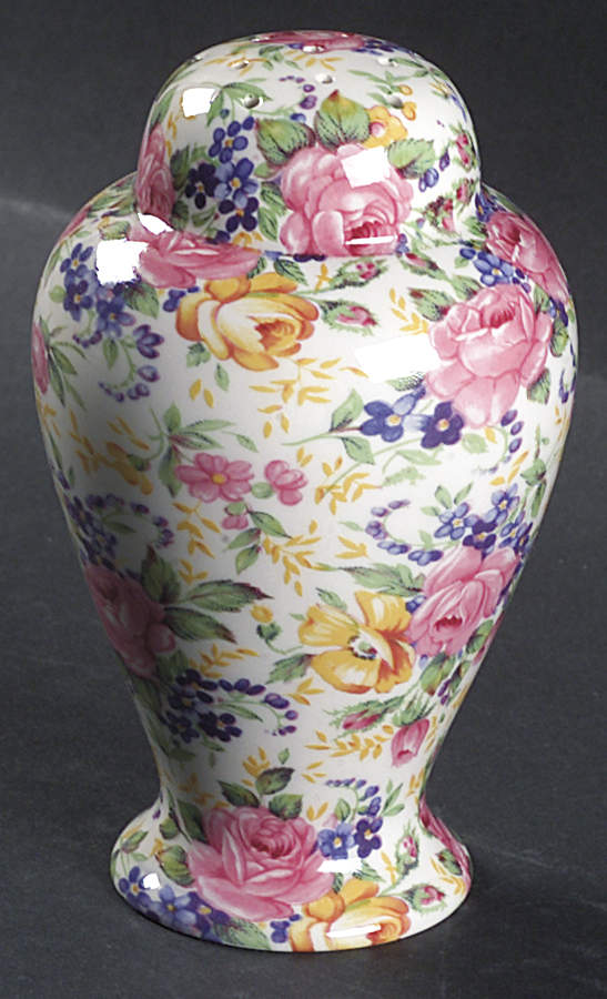 Rosalynde(Granville, New, Globestp) Sugar Shaker by James Kent (England)-1