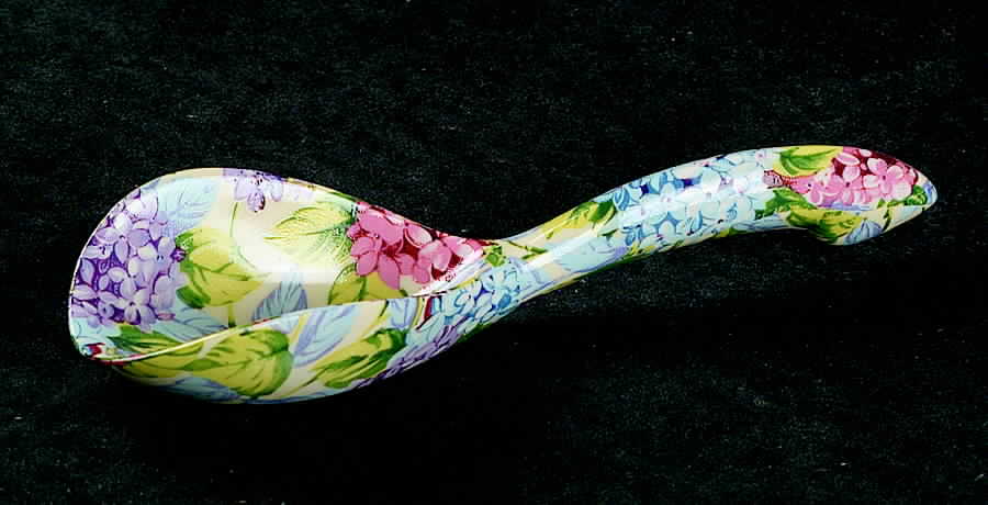 Hydrangea (New, Granville, Cream Background) Scoop by James Kent (England)-1