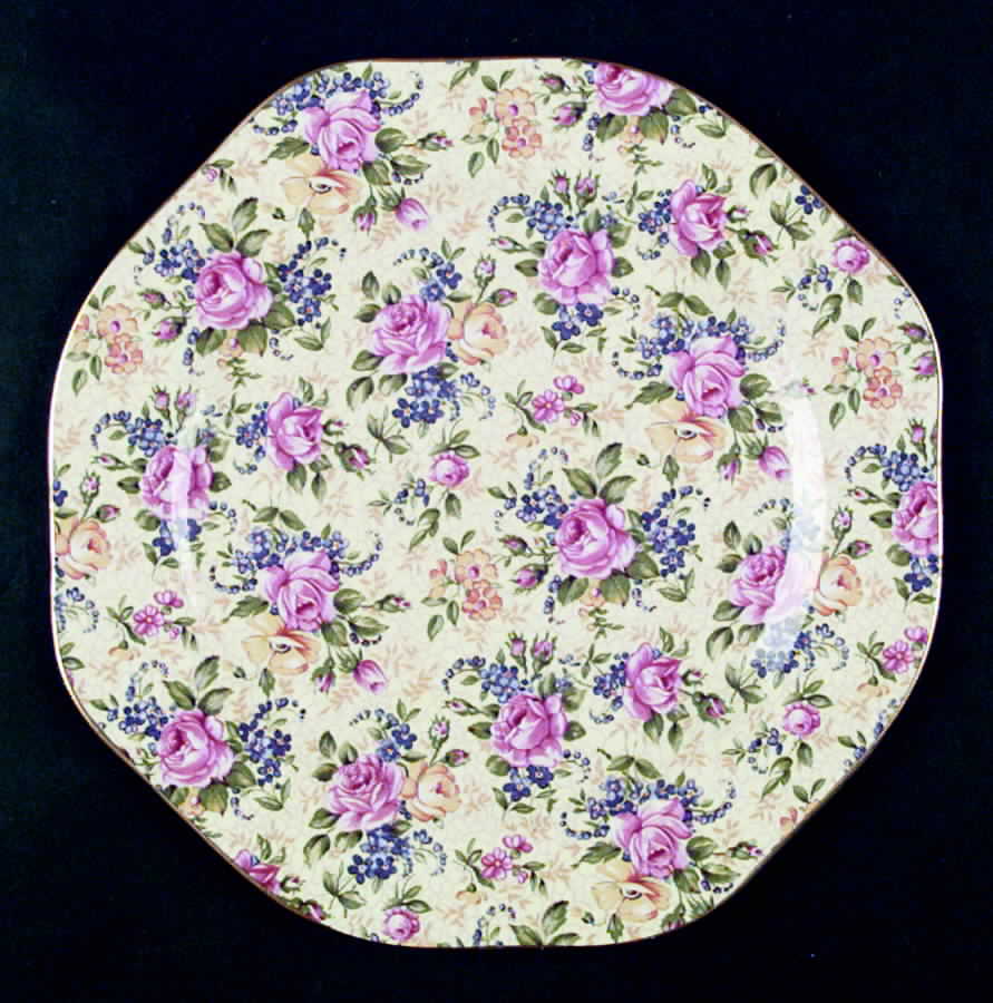 Ruth Kent (New, Majestic Shape) Luncheon Plate by James Kent (England)-1