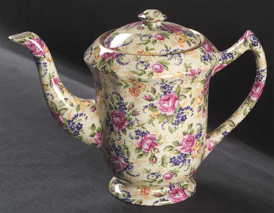 Ruth Kent (New, Granville Shape) Granville Coffee Pot & Lid by James Kent (England)-1
