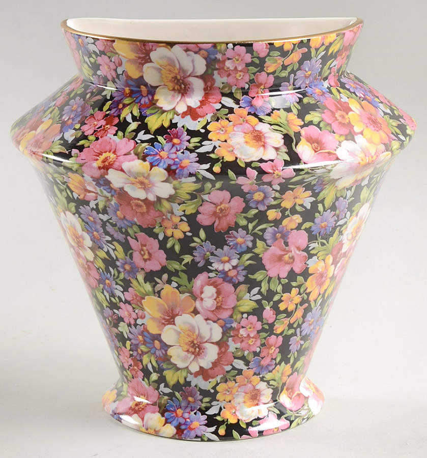 Lydia (New, Granville Shape) Wall/Hanging Vase by James Kent (England)-1