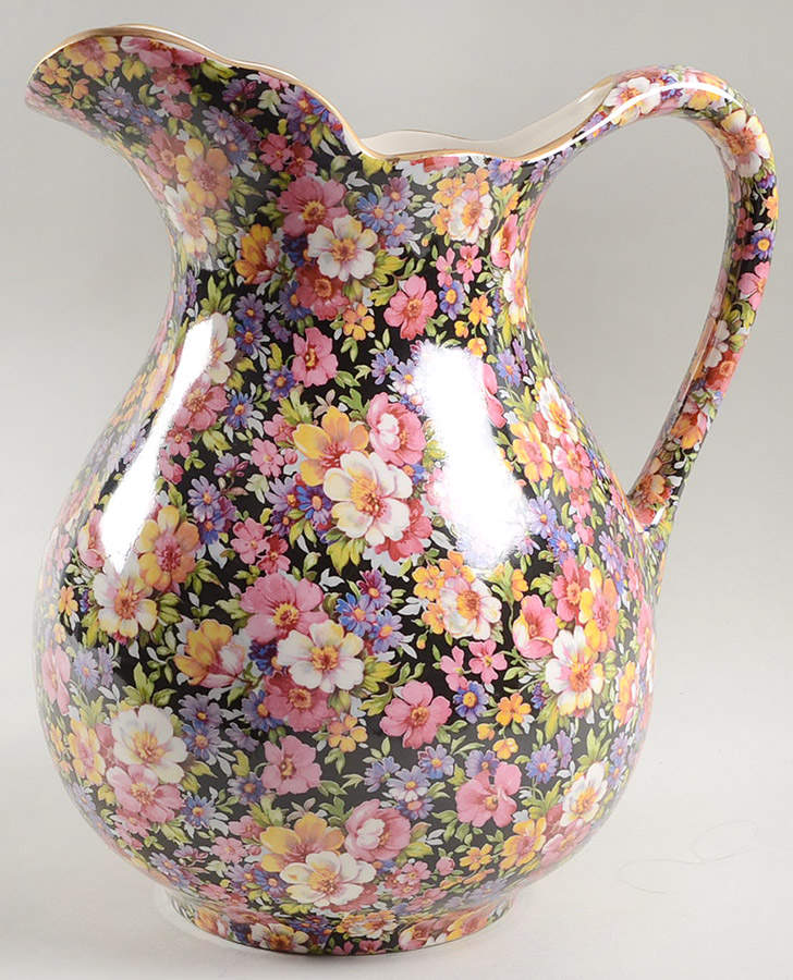 Lydia (New, Granville Shape) 128 Oz Pitcher and Bowl, Pitcher Only by James Kent (England)-1