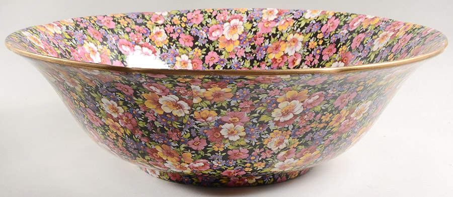 Lydia (New, Granville Shape) 128 Oz Pitcher and Bowl, Bowl Only by James Kent (England)-1