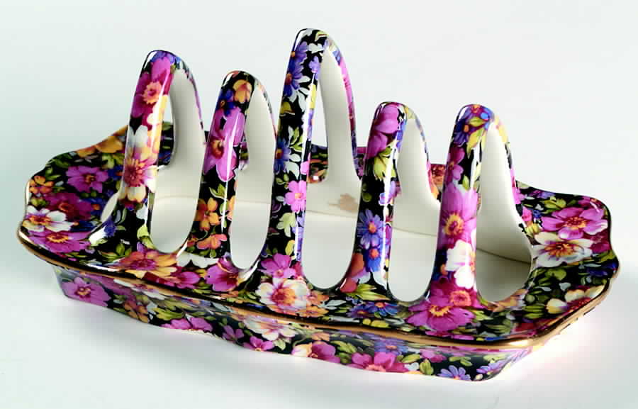 Lydia (New, Granville Shape) 4 Slice Toast Server by James Kent (England)-1