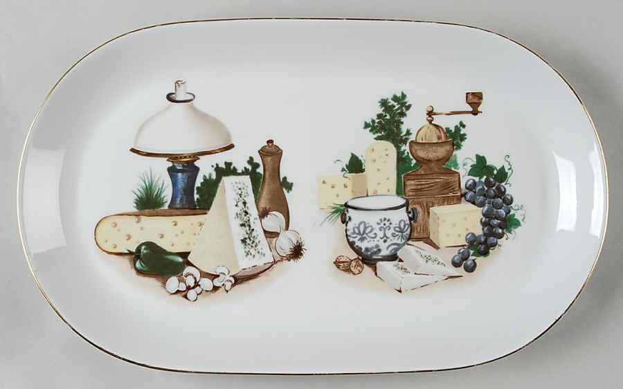 KHL97 13" Oval Serving Platter by Kahla-1