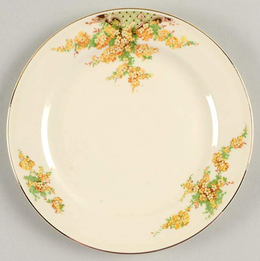 442E1T Bread & Butter Plate by Edwin Knowles-1