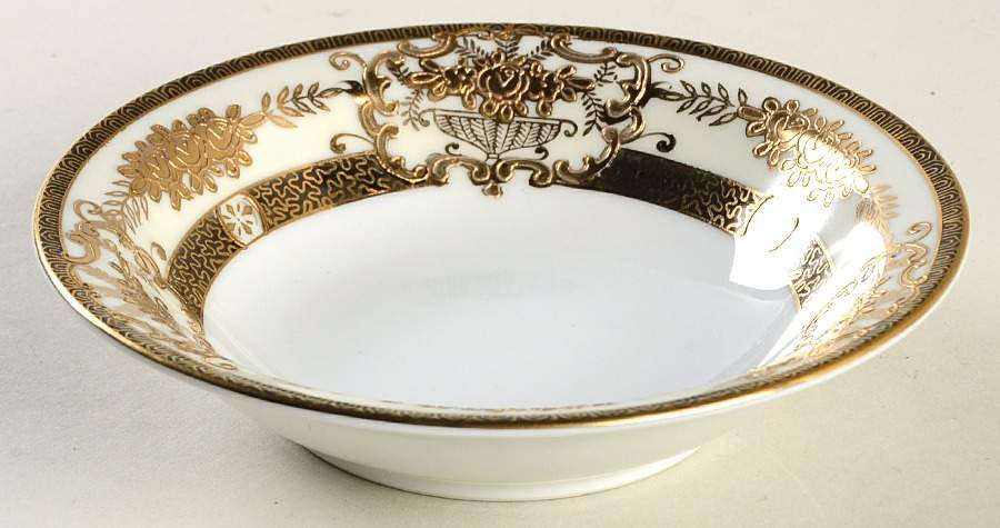 KUT77 Rim Fruit/Dessert (Sauce) Bowl by Kutani-1