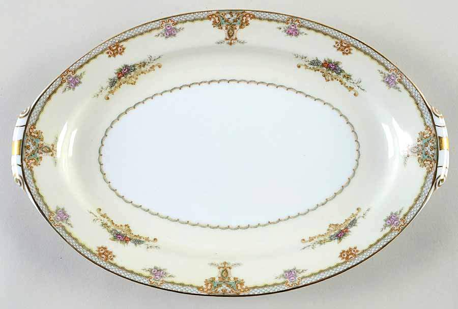 Princess 12" Oval Serving Platter by Kingsley (Japan)-1