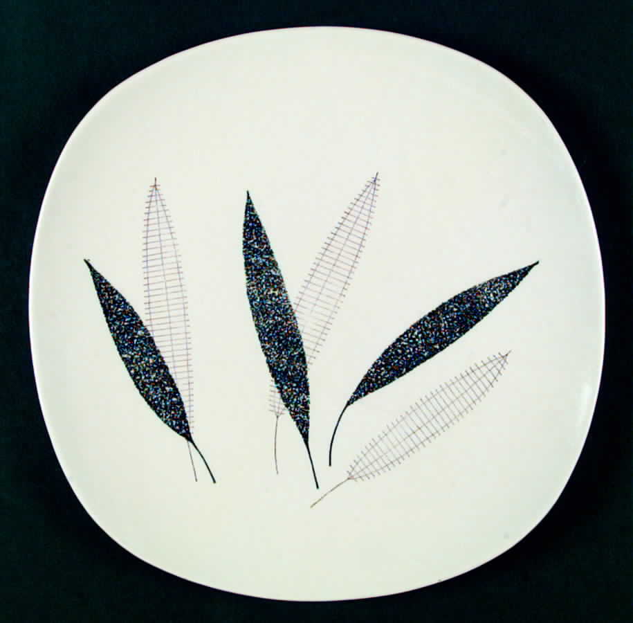 Feather Fantasy Dinner Plate by Edwin Knowles-1
