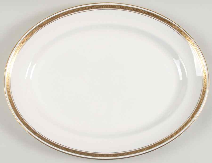KEE3 14" Oval Serving Platter by Keeling & Co-1