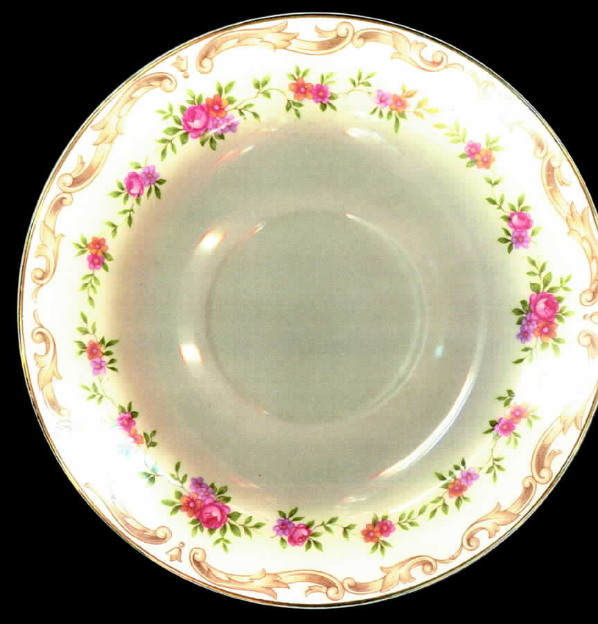 Brunswick Saucer by Edwin Knowles-1