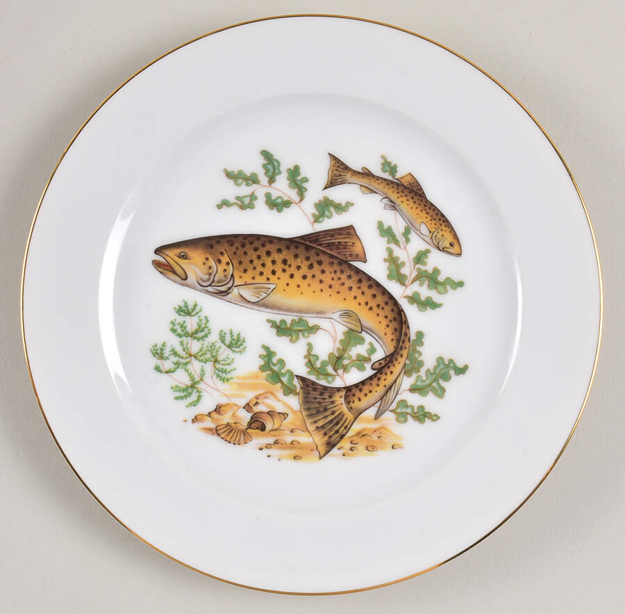 JKW75 RIM Salad Plate by JKW Bavaria-1