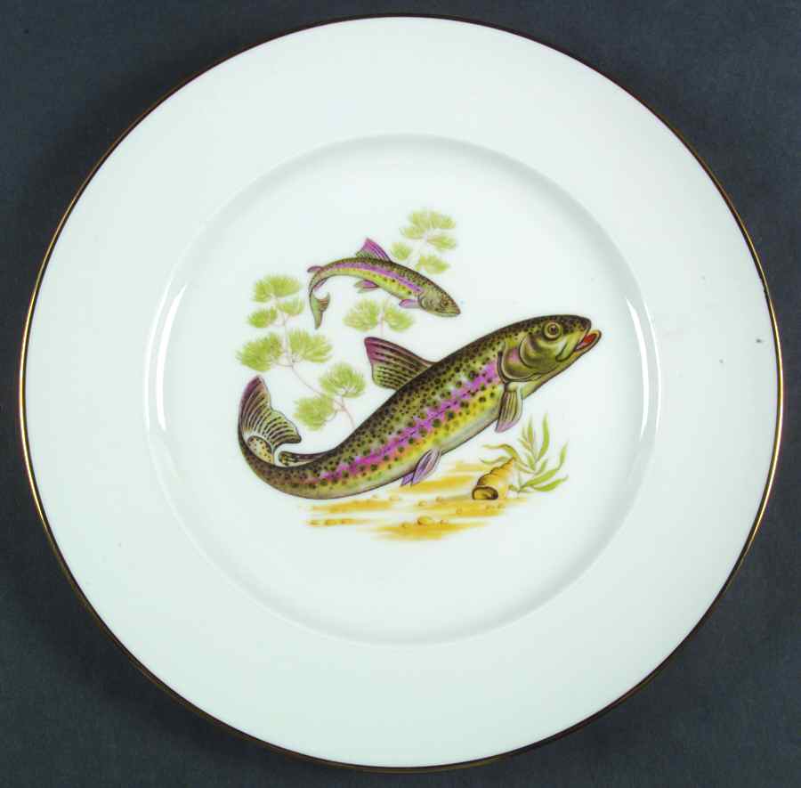 JKW75 RIM Dinner Plate by JKW Bavaria-1