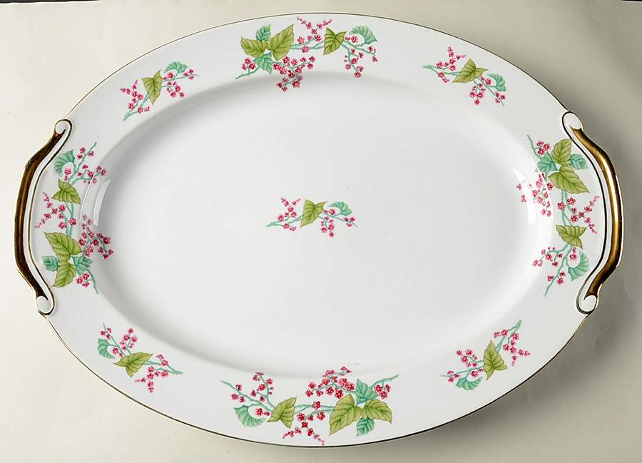 KON86 16" Oval Serving Platter by Kongo-1