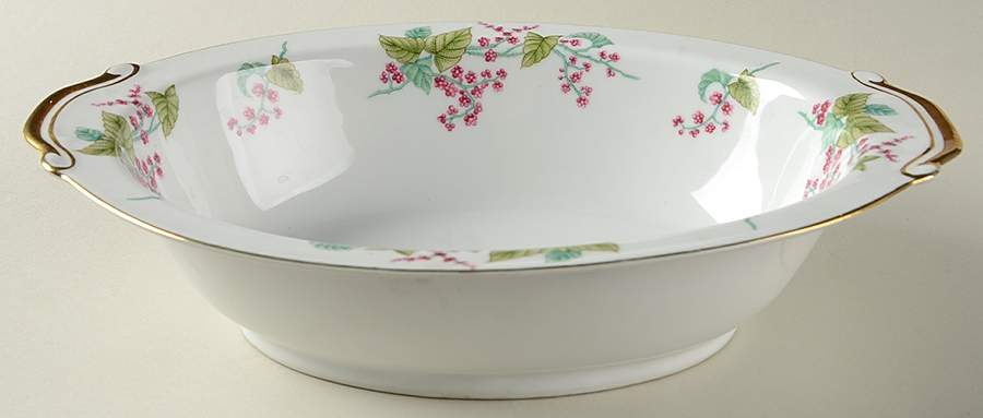 KON86 10" Oval Vegetable Bowl by Kongo-1