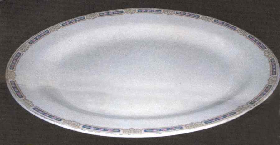 KTK43 16" Oval Serving Platter by Knowles, Taylor & Knowles-1