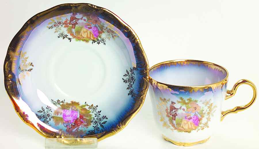 KU2 Flat Cup & Saucer Set by Kunst-1