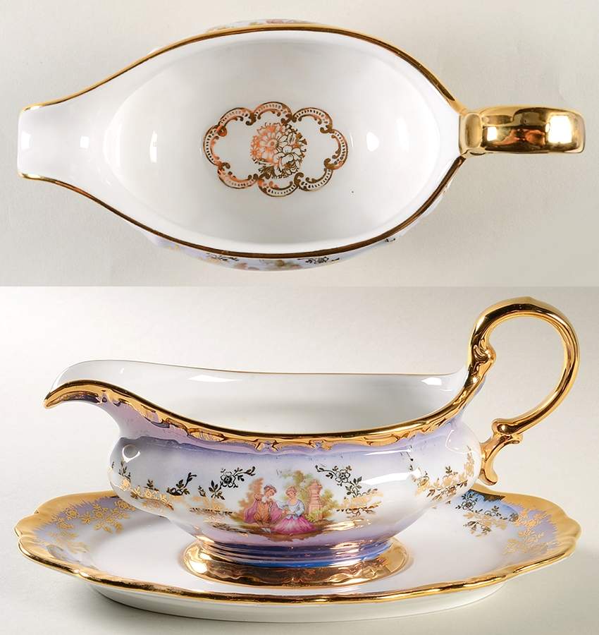 KU2 Gravy Boat & Underplate by Kunst-1