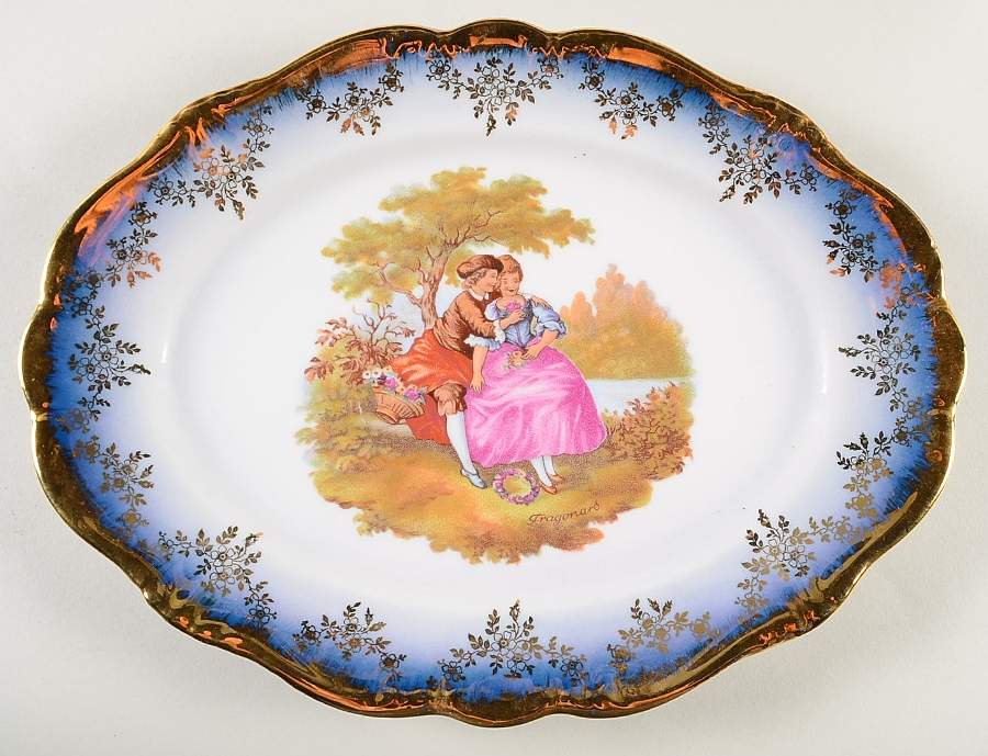 KU2 13" Oval Serving Platter by Kunst-1