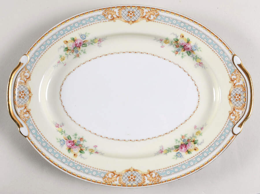 KON87 11" Oval Serving Platter by Kongo-1