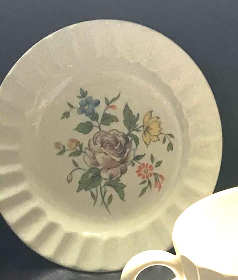 Provincial Bread & Butter Plate by Edwin Knowles-1