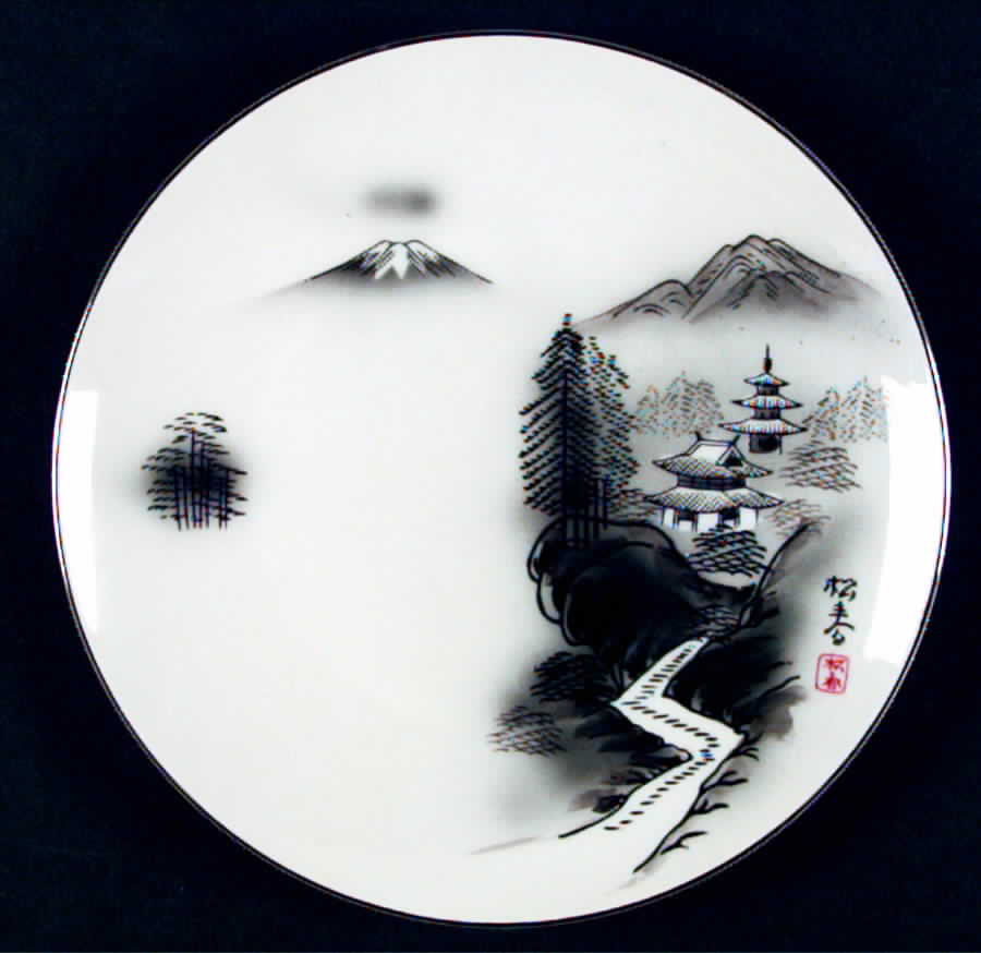 KUT89 Salad Plate by Kutani-1