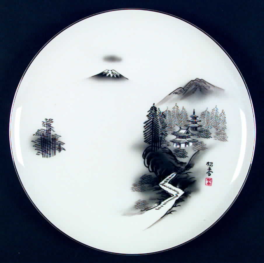 KUT89 Dinner Plate by Kutani-1